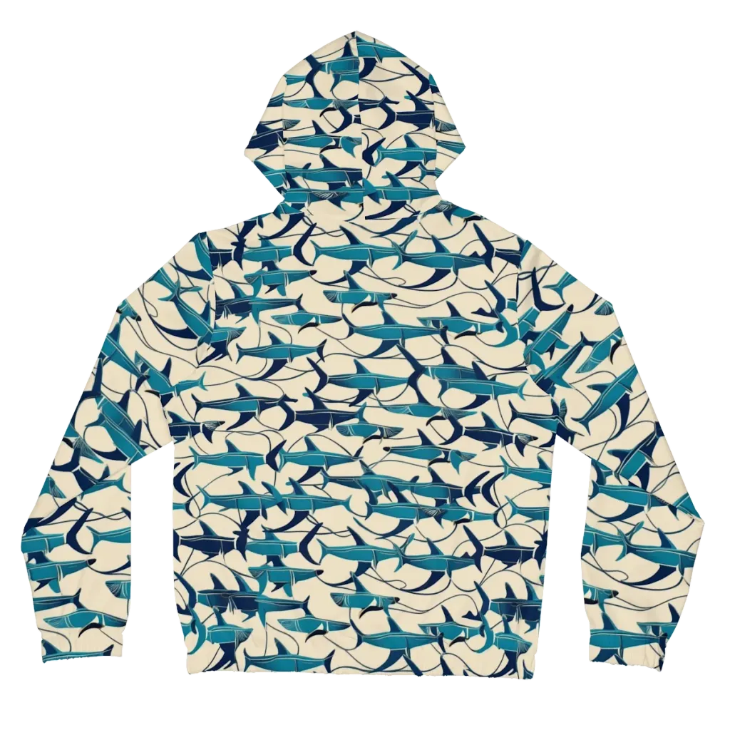 Tidal Squadron on Women's Full-Zip Hoodie — Back