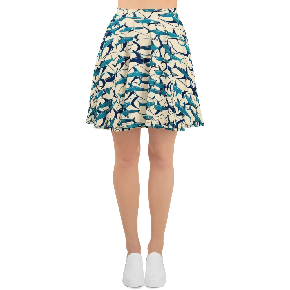 Tidal Squadron on Skater Skirt — Front