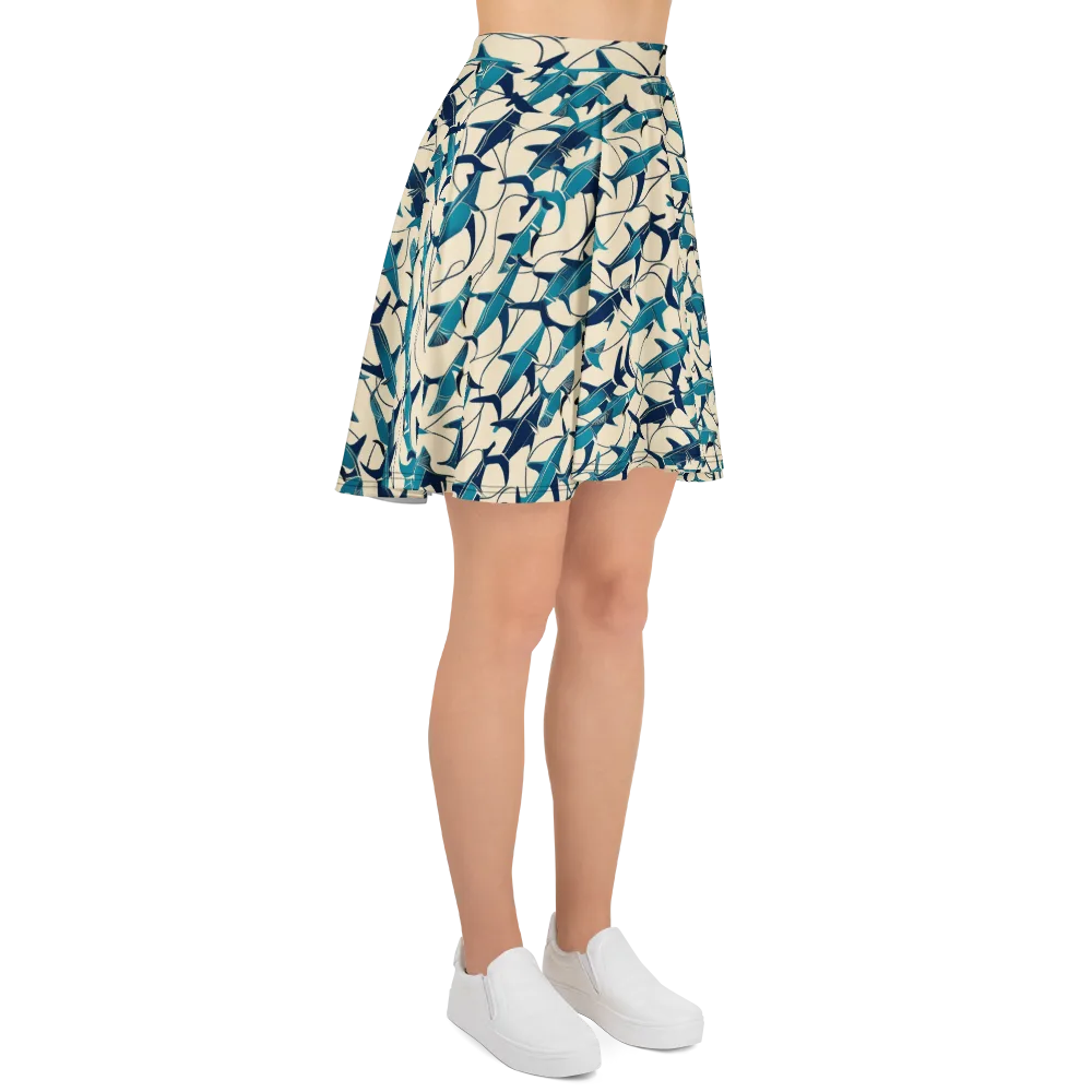Tidal Squadron on Skater Skirt — Right