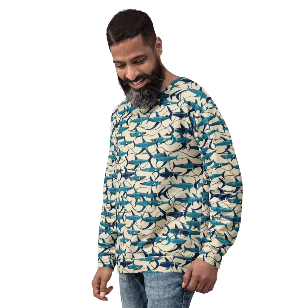 Tidal Squadron on Sweatshirt — Left Front