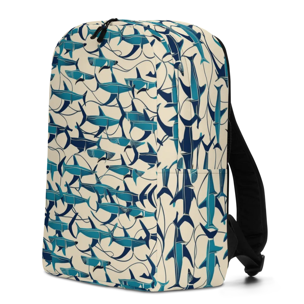 Tidal Squadron on Minimalist Backpack — Left