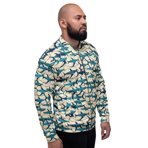 Tidal Squadron on a Bomber Jacket