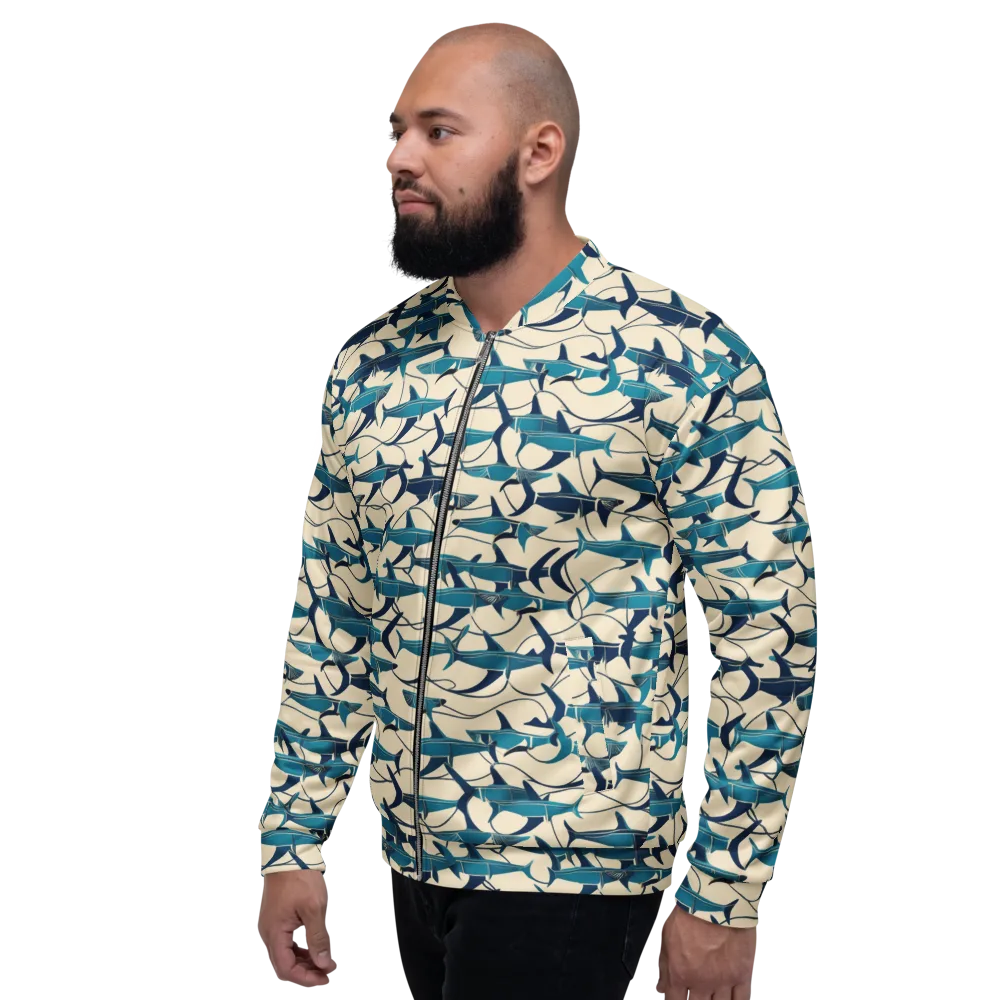 Tidal Squadron on Bomber Jacket — Left