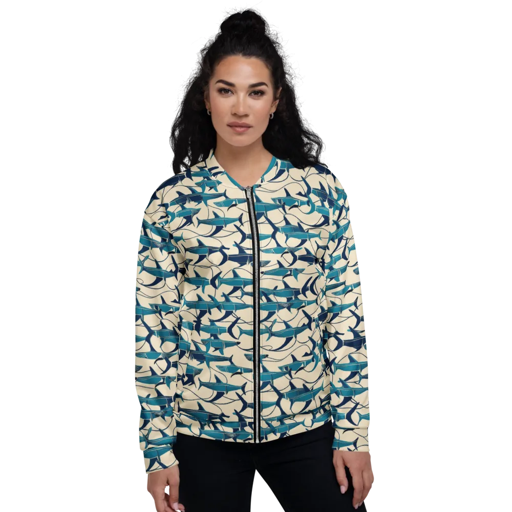 Tidal Squadron on Bomber Jacket — Front