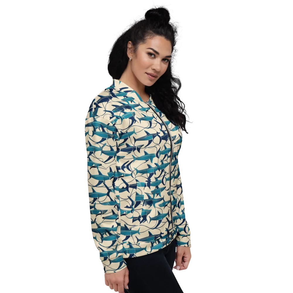 Tidal Squadron on Bomber Jacket — Right