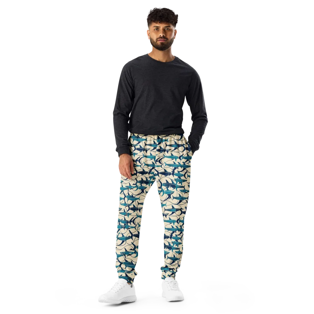 Tidal Squadron on Men's Joggers — Front