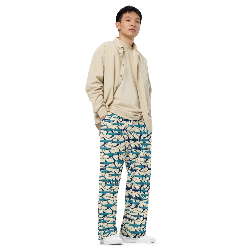Tidal Squadron on Wide-Leg Pants — Right Front