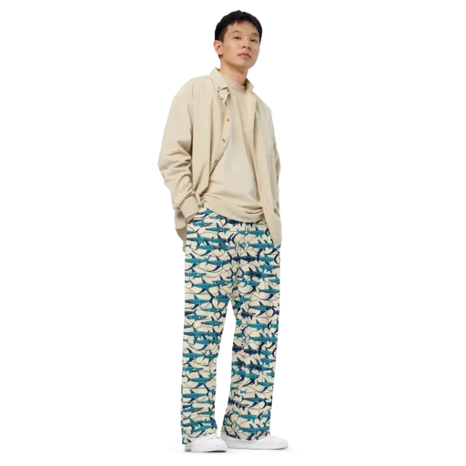 Tidal Squadron on a Wide-Leg Pants