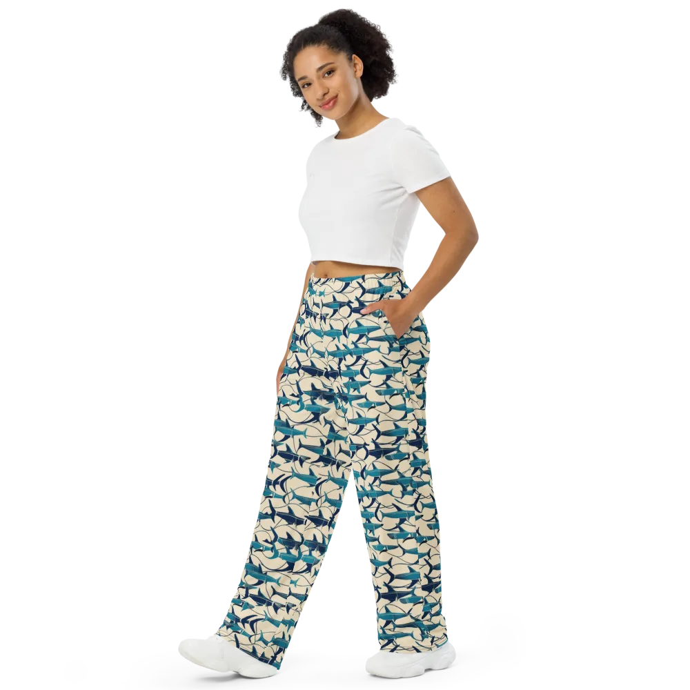 Tidal Squadron on Wide-Leg Pants — Left Front