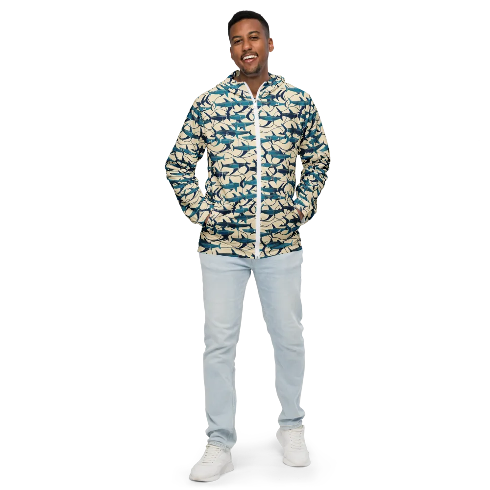 Tidal Squadron on Men's Windbreaker — Front