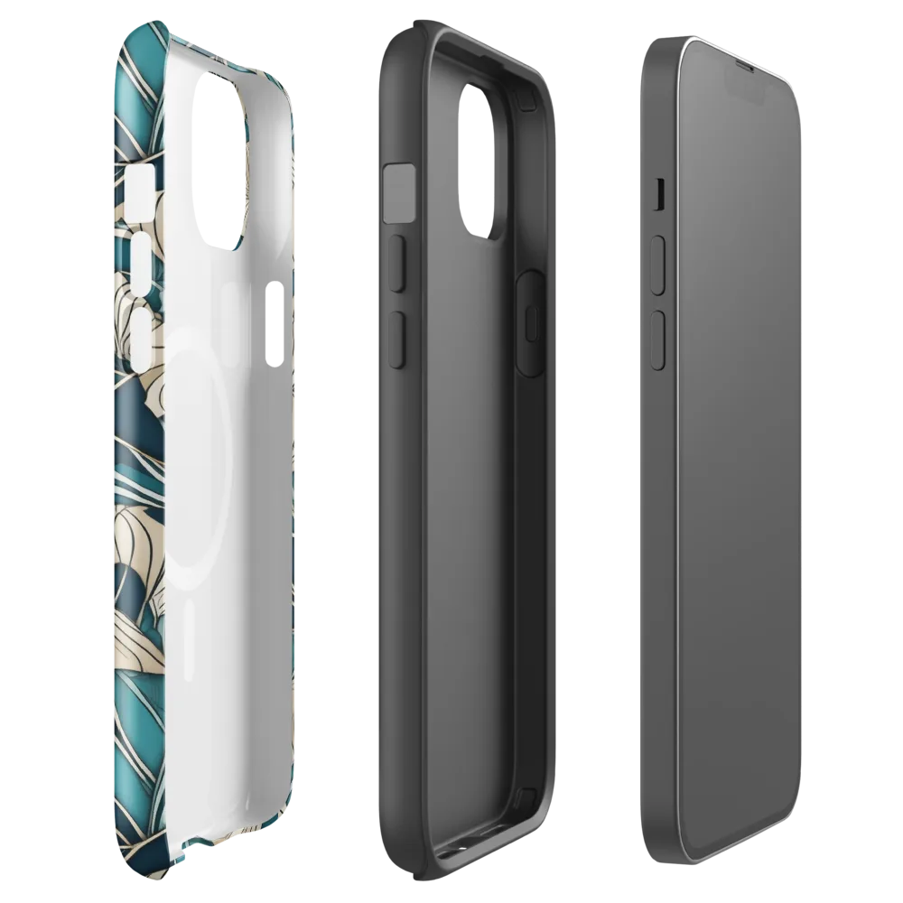 Ivory Jungle on MagSafe Tough Case for iPhone® — Front