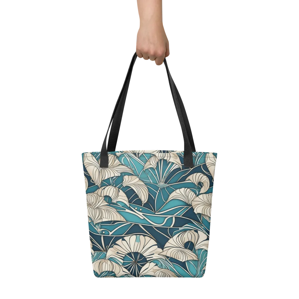 Ivory Jungle on Tote Bag — Front