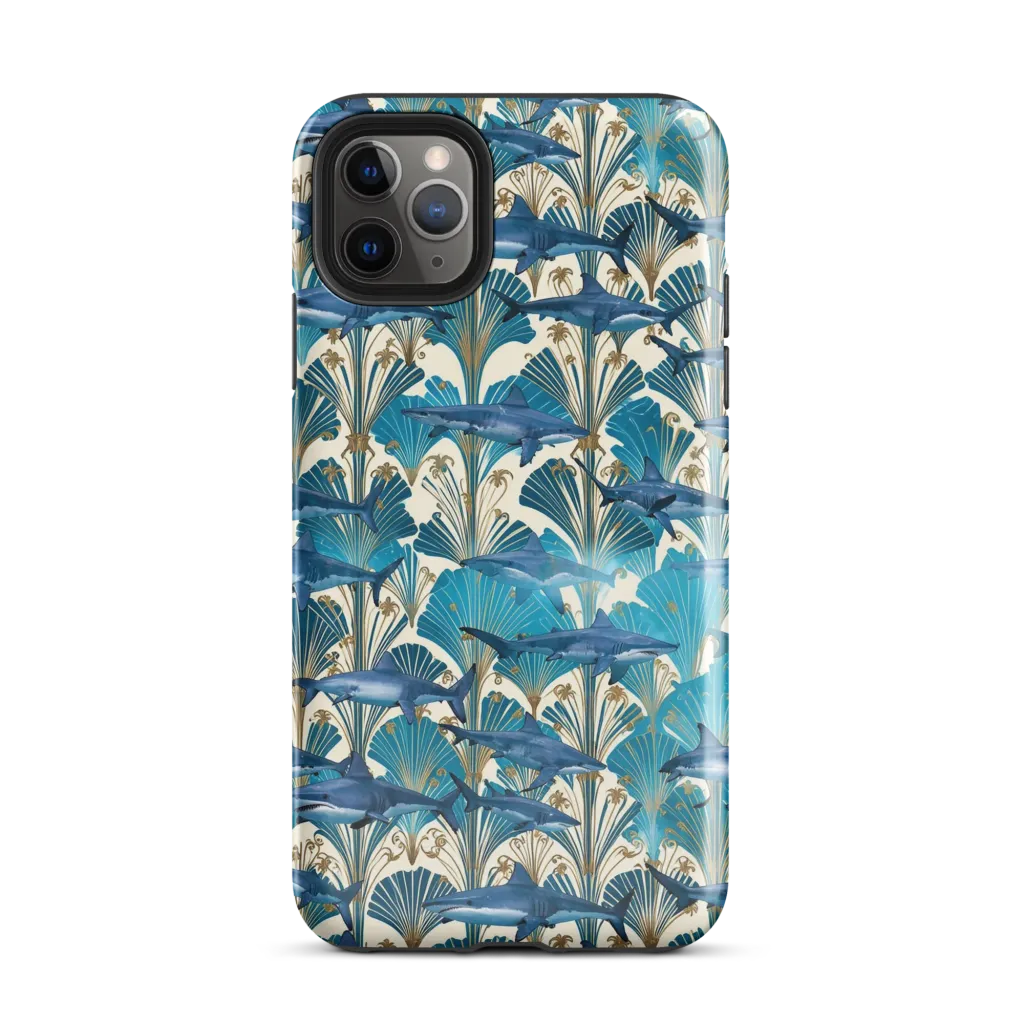 Art Deco Reef on Tough Case for iPhone® — Front