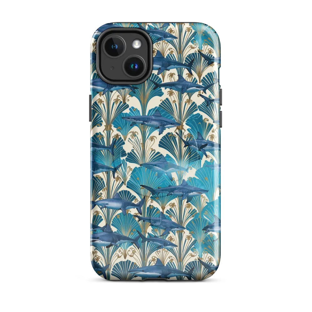 Art Deco Reef on MagSafe Tough Case for iPhone® — Front