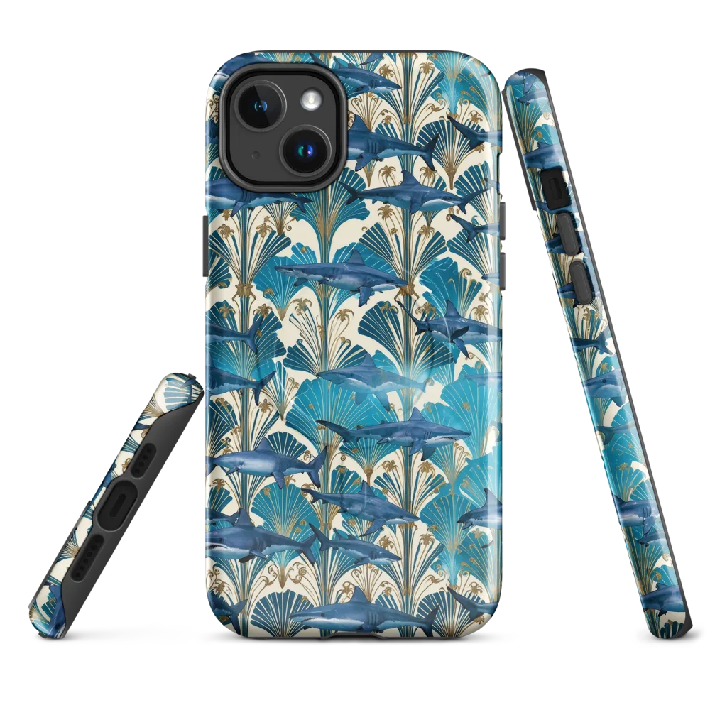 Art Deco Reef on MagSafe Tough Case for iPhone® — Front