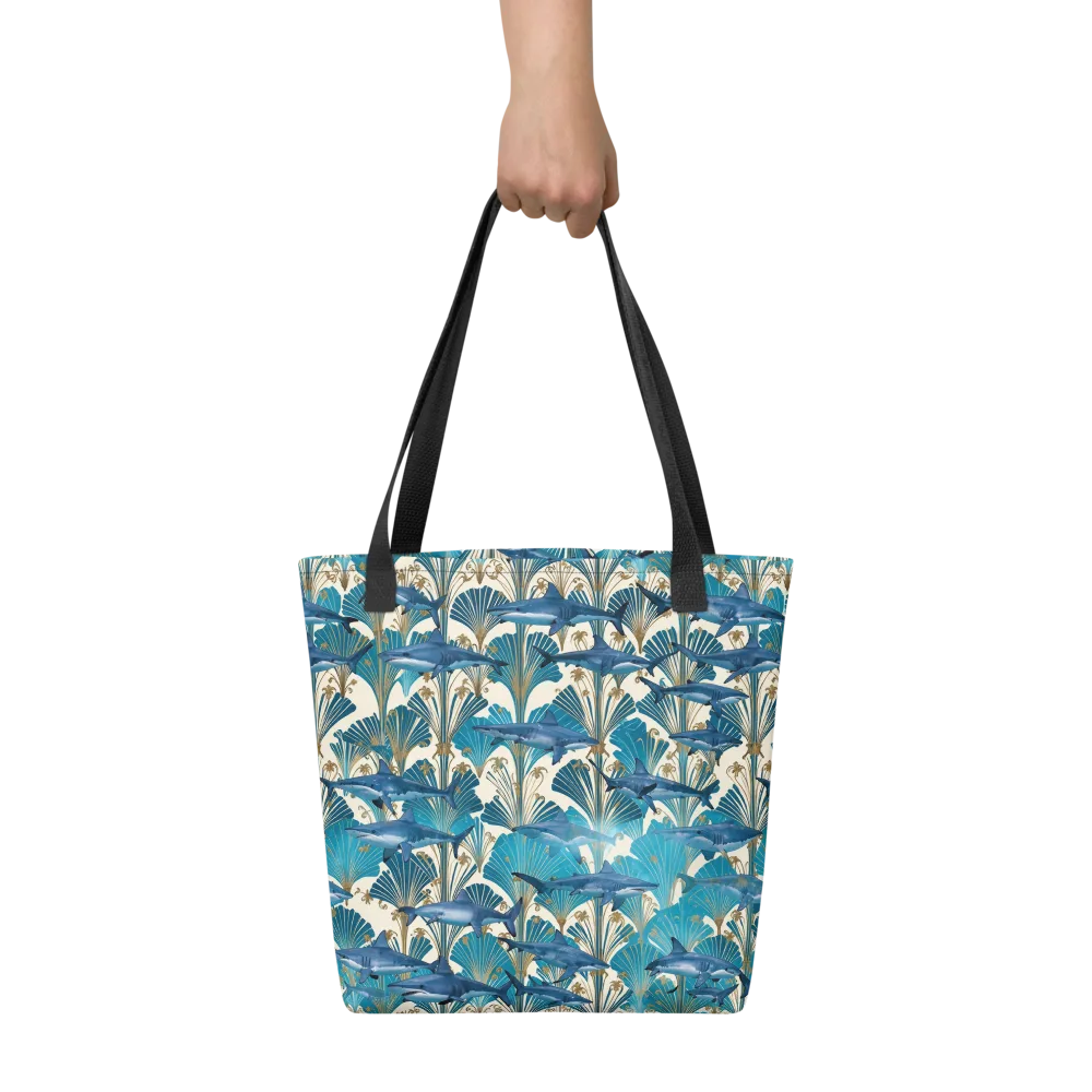 Art Deco Reef on Tote Bag — Front