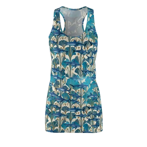 Art Deco Reef on a Racerback Dress