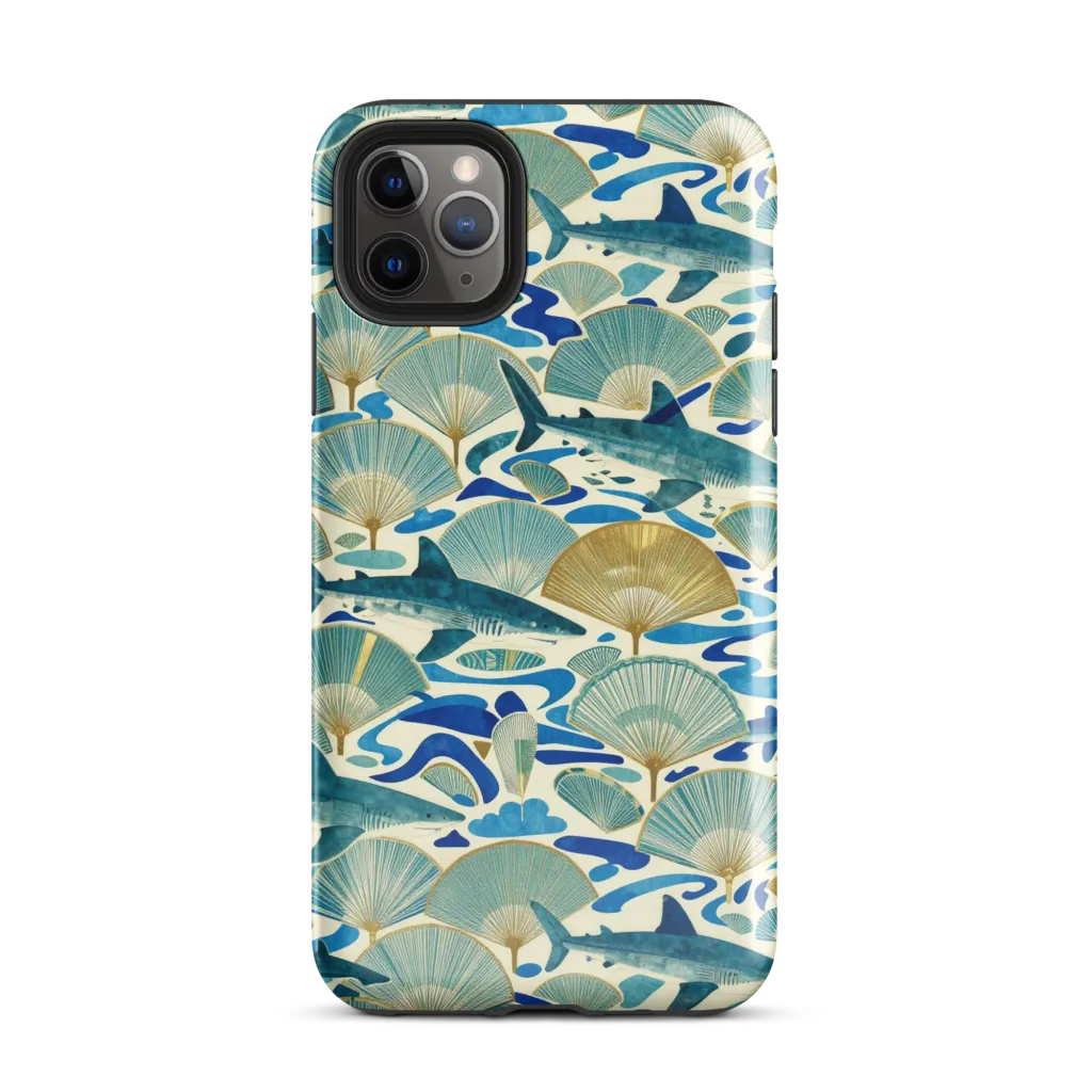 Tidal Ginkgo on Tough Case for iPhone® — Front