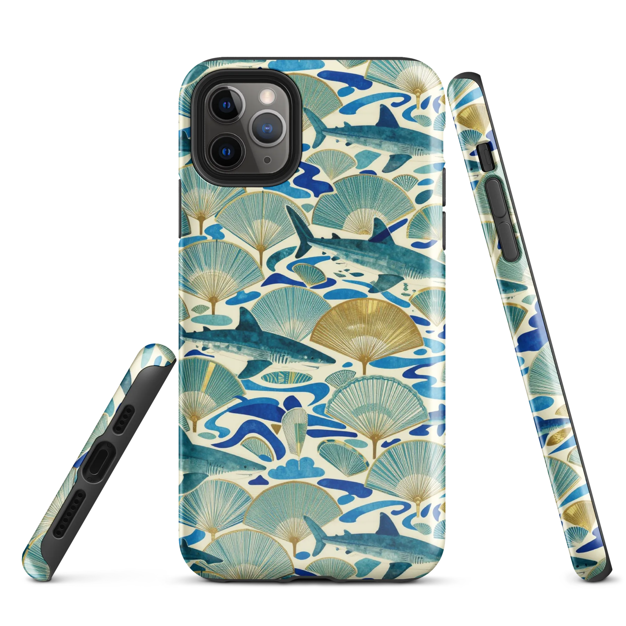 Tidal Ginkgo on Tough Case for iPhone® — Front