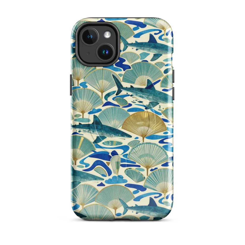Tidal Ginkgo on MagSafe Tough Case for iPhone® — Front