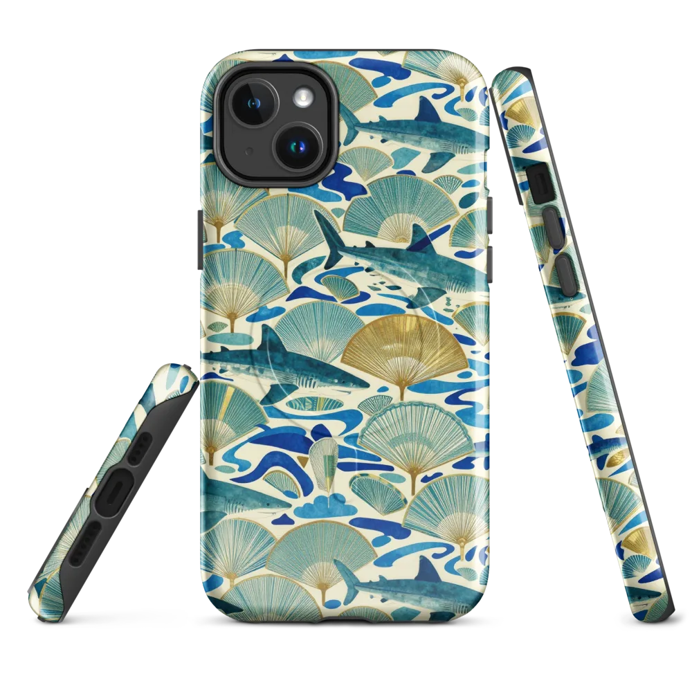 Tidal Ginkgo on MagSafe Tough Case for iPhone® — Front