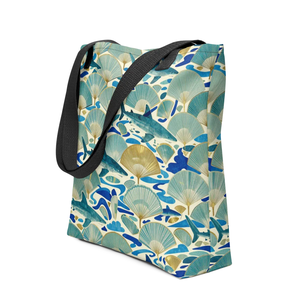 Tidal Ginkgo on Tote Bag — Front