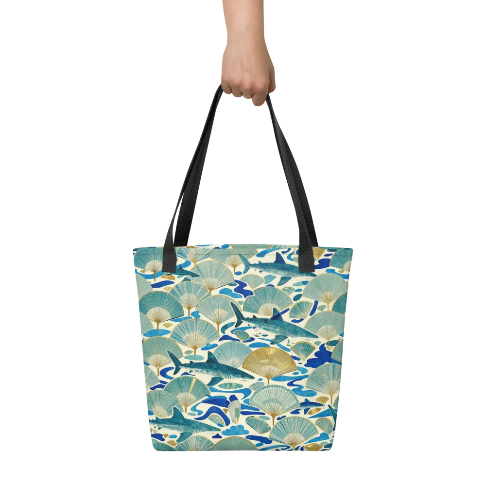 Tidal Ginkgo on Tote Bag — Front