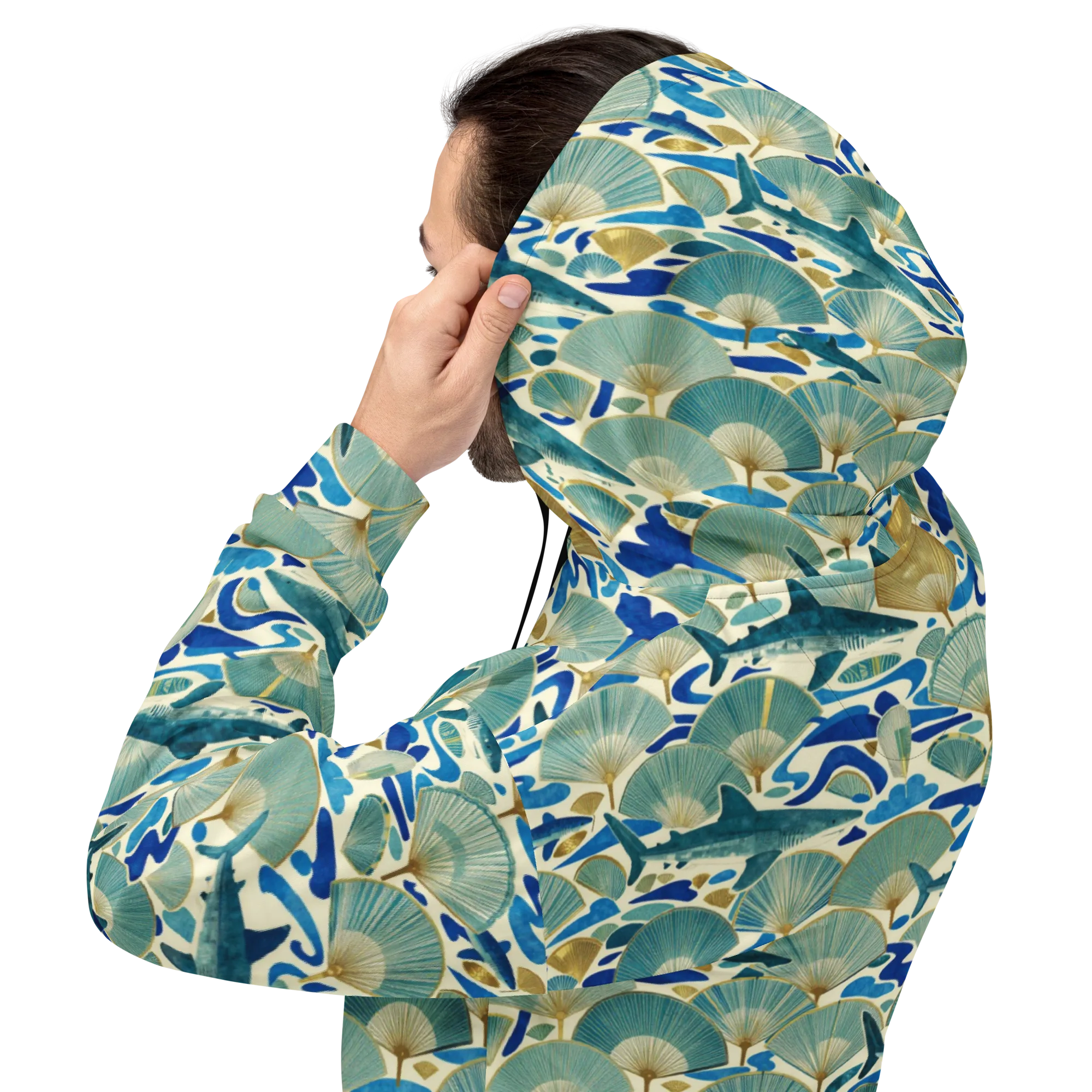 Tidal Ginkgo on Hoodie — Back