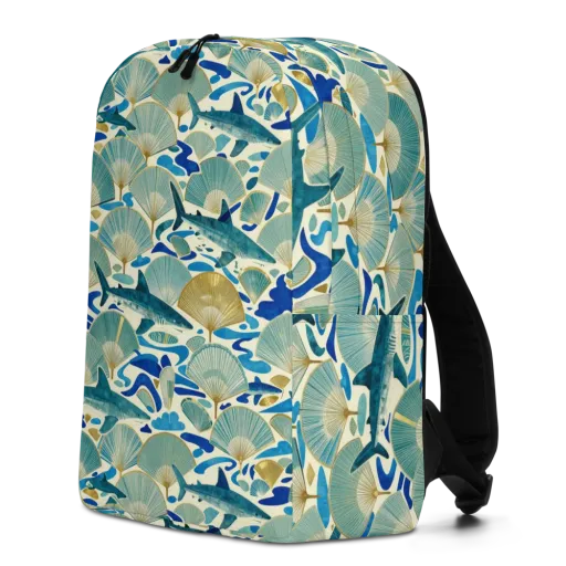 Tidal Ginkgo on a Minimalist Backpack