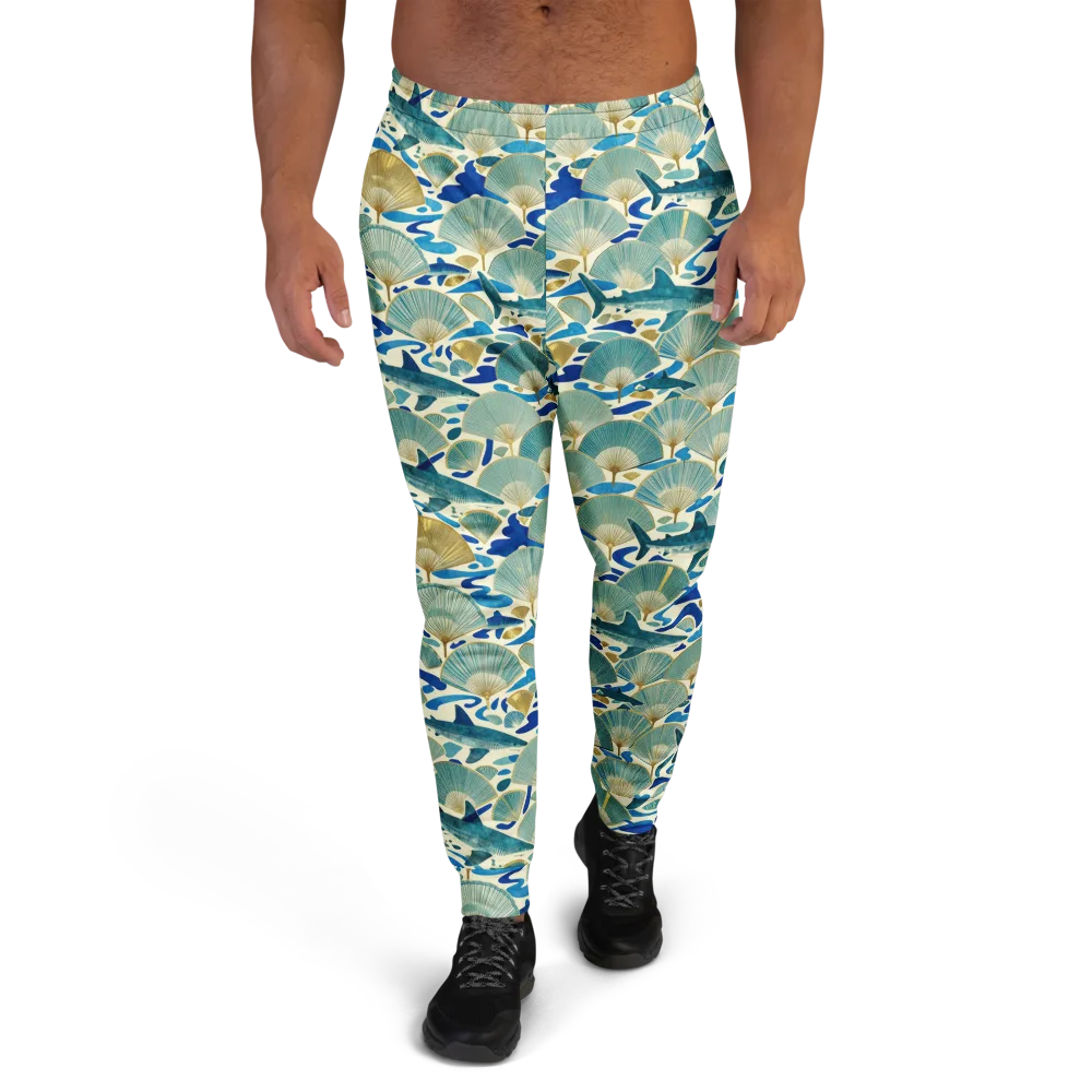 Tidal Ginkgo on Men's Joggers — Front