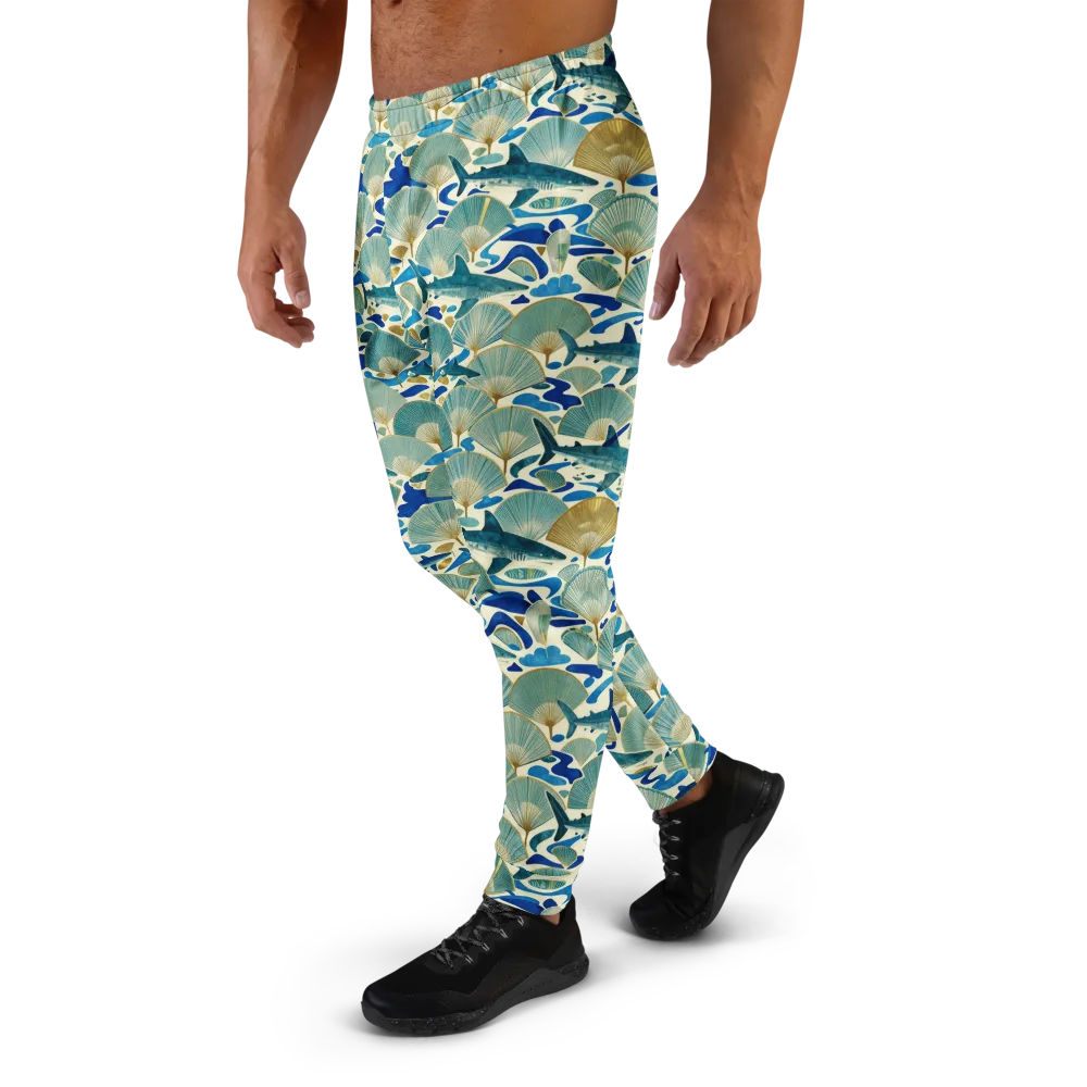 Tidal Ginkgo on Men's Joggers — Left