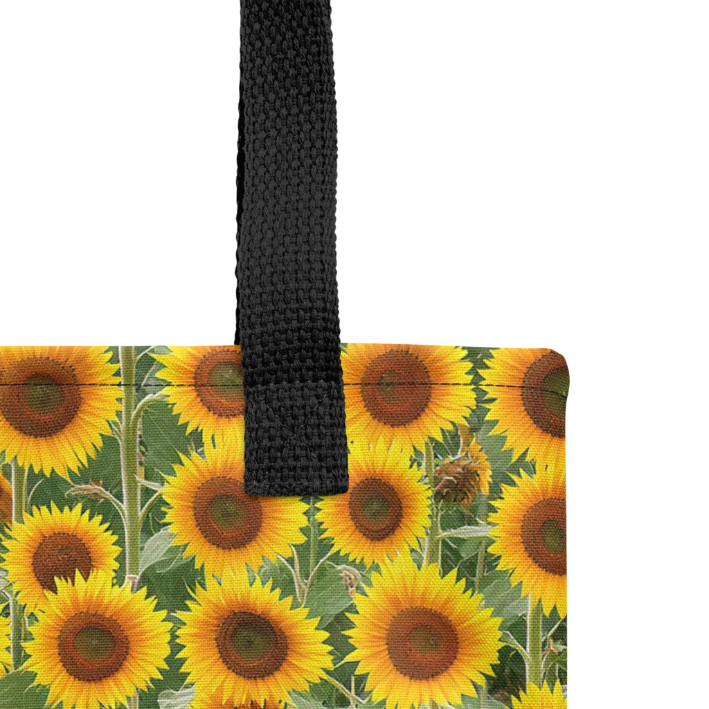 Sunflower Rush on Tote Bag — Product details