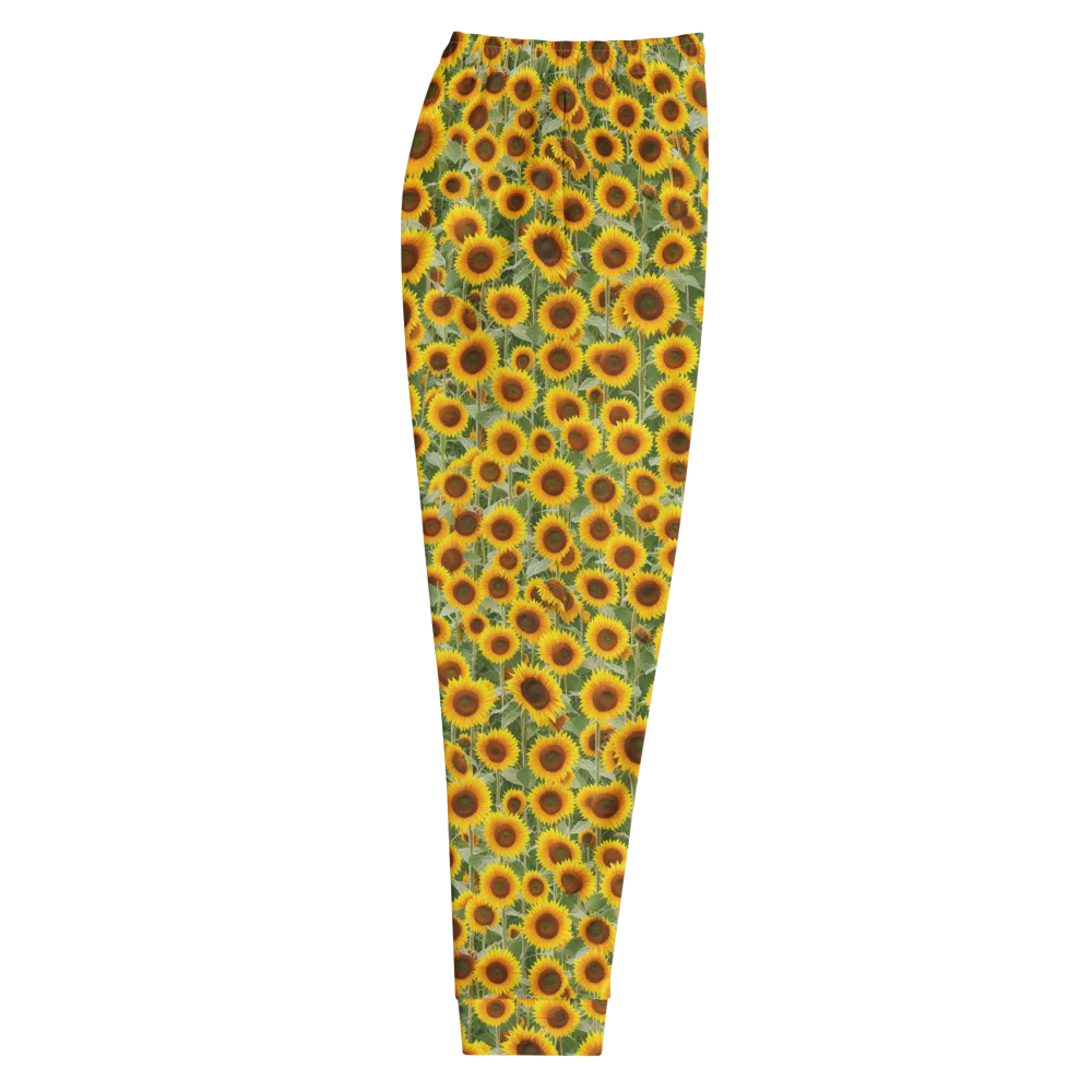 Sunflower Rush on Men's Joggers — Right