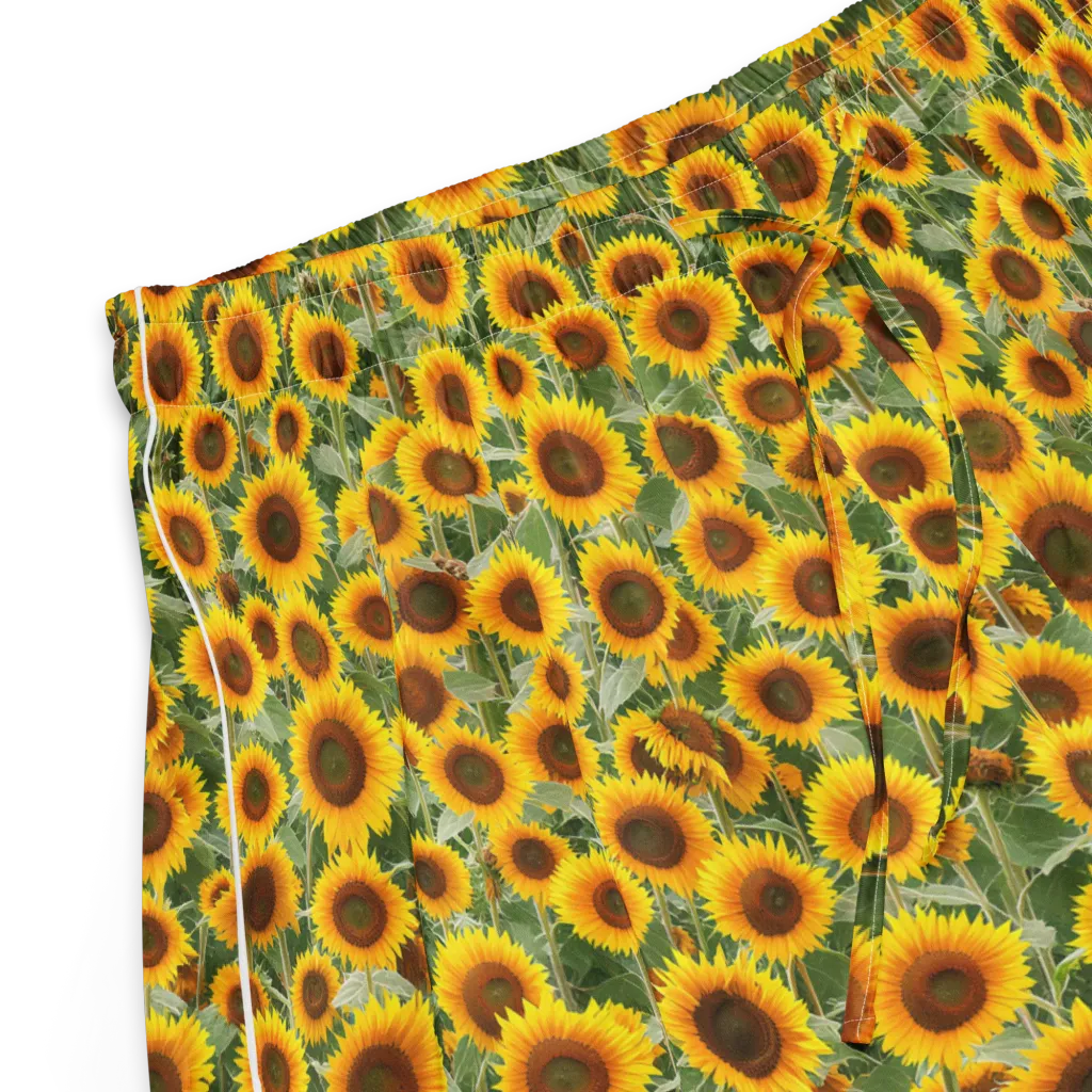 Sunflower Rush on Women's Pajama Shorts — Product details