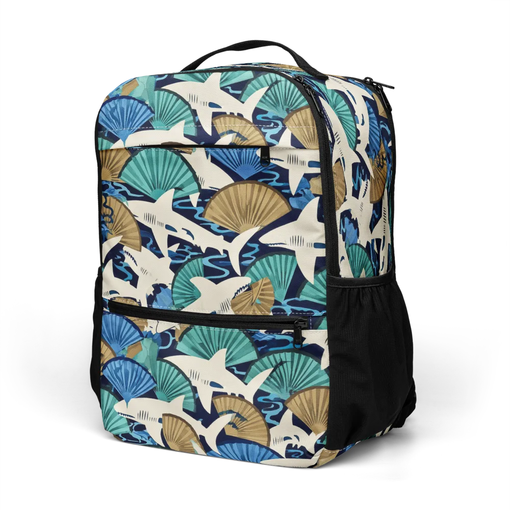 Tidal Fang on Utility Backpack — Left Front