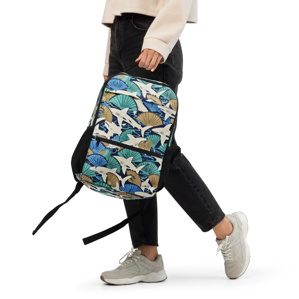 Tidal Fang on Utility Backpack — Front