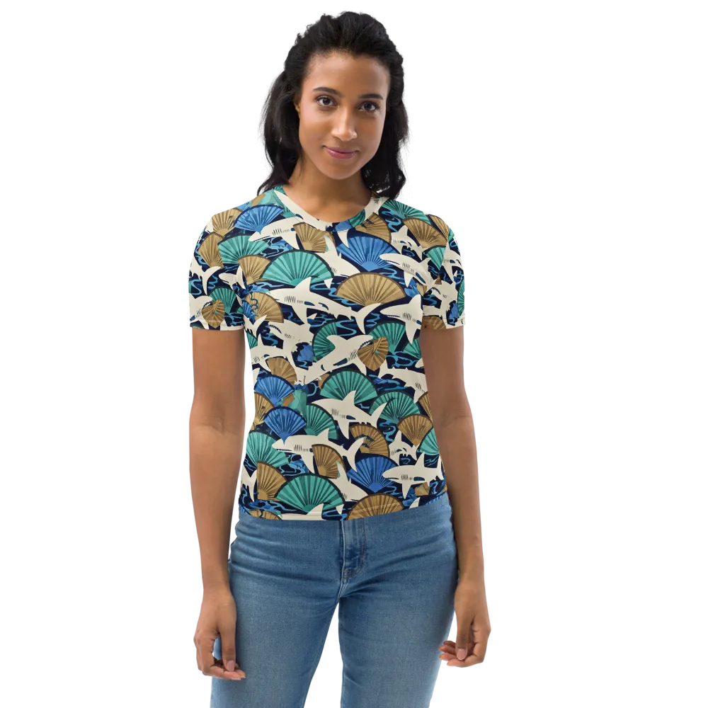 Tidal Fang on Women's Crew Neck T-Shirt — Front
