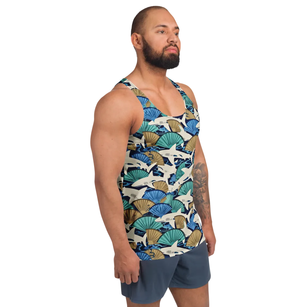 Tidal Fang on Men's Tank Top — Right Front