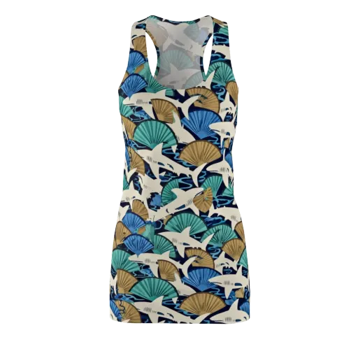 Tidal Fang on a Racerback Dress