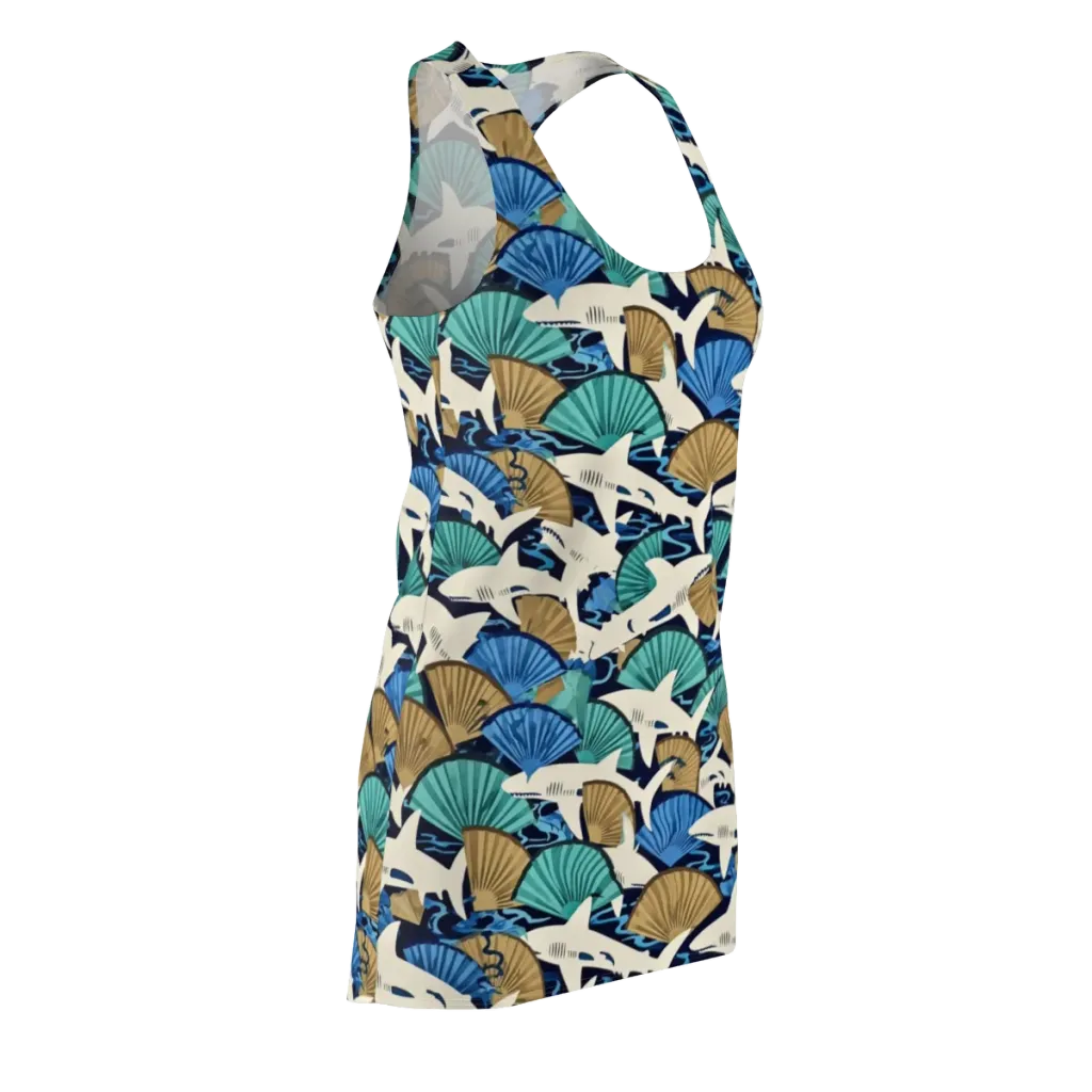 Tidal Fang on Racerback Dress — Front Side