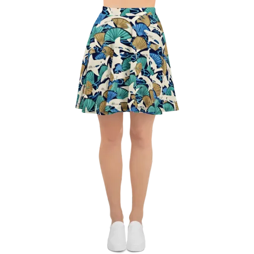 Tidal Fang on a Skater Skirt
