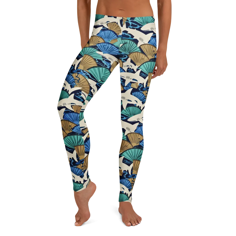 Tidal Fang on Leggings — Front
