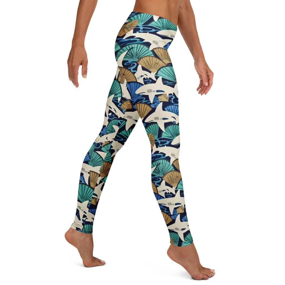 Tidal Fang on Leggings — Right