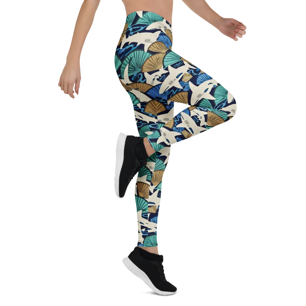 Tidal Fang on Leggings — Right