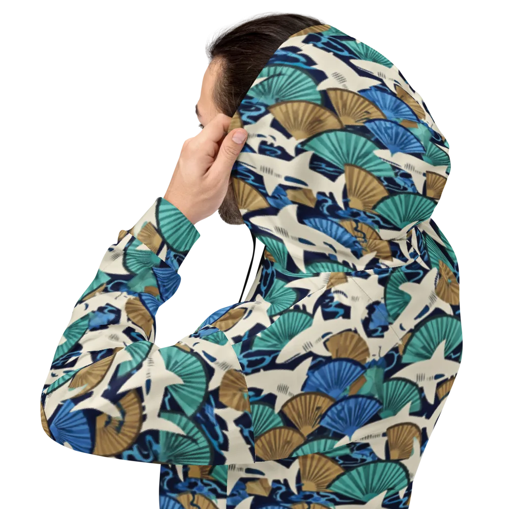 Tidal Fang on Hoodie — Back
