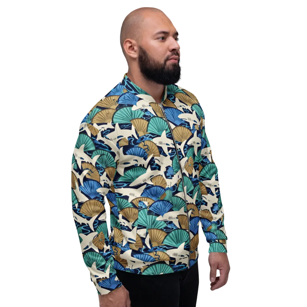 Tidal Fang on Bomber Jacket — Right