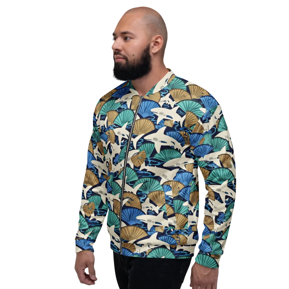 Tidal Fang on Bomber Jacket — Left
