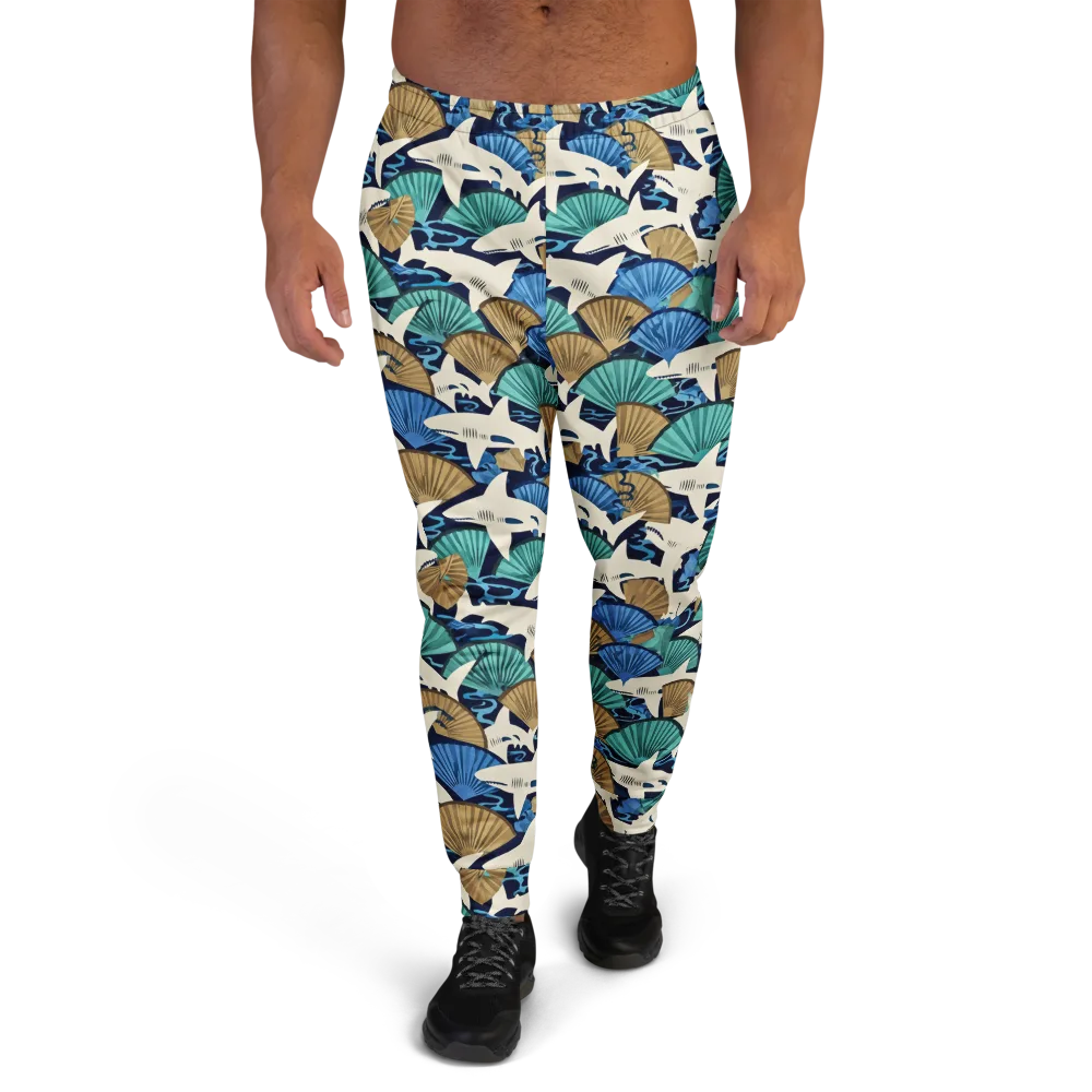 Tidal Fang on Men's Joggers — Front