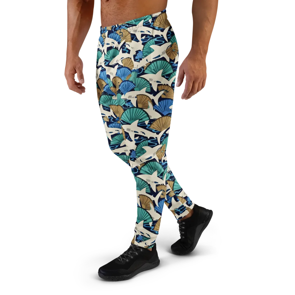 Tidal Fang on Men's Joggers — Left