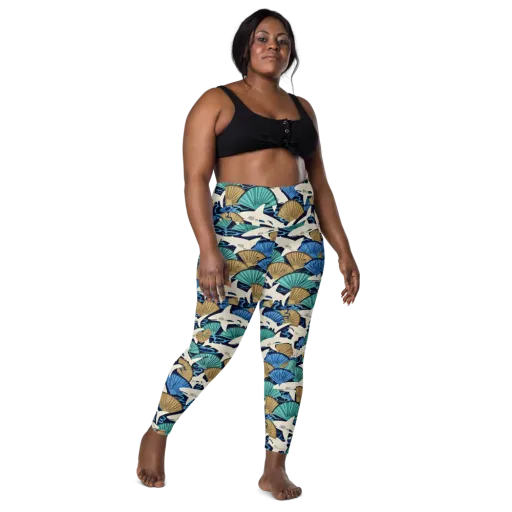 Tidal Fang on a Leggings with Pockets